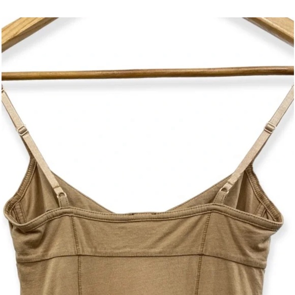 Aritizia Wilfred Tan camisoles with illusion bust cotton blend size xs - Picture 3 of 8